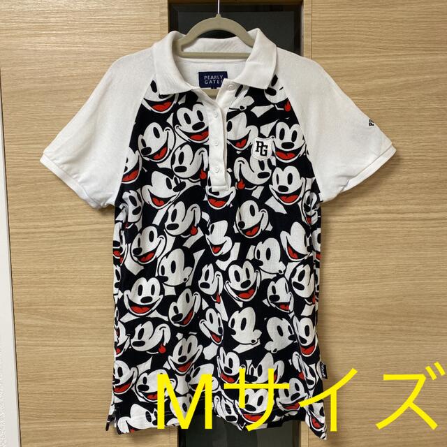 PEARLY GATES - PEARLY GATES パーリーゲイツ PG ポロシャツ Disney