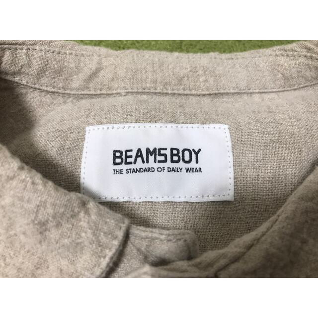 BEAMS BOY(ビームスボーイ)の【美品】BEAMS BOY リネンラウンドカラージャケット レディースのジャケット/アウター(テーラードジャケット)の商品写真