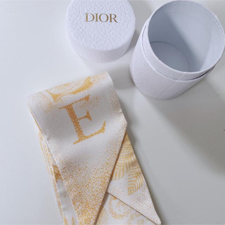 クリスチャンディオール(Christian Dior)の新品ABCDIOR ミッツァ スカーフ E “Été” シルクツイル(バンダナ/スカーフ)