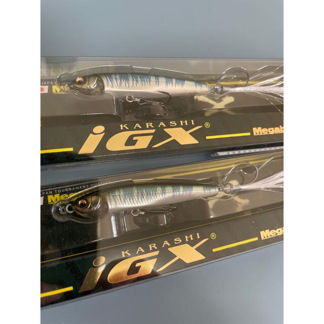 Megabass(メガバス)のメガバス‼️karashi IGX60 2個セット‼️ スポーツ/アウトドアのフィッシング(ルアー用品)の商品写真