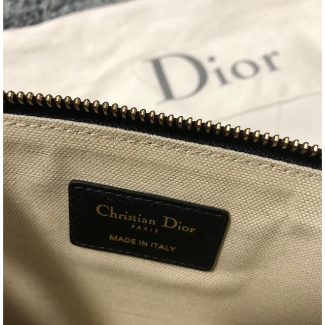 DIOR トラベル　ポーチ　クラッチバッグ　オブリーク