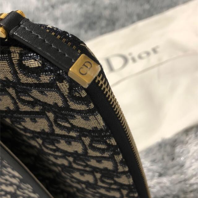 DIOR トラベル　ポーチ　クラッチバッグ　オブリーク