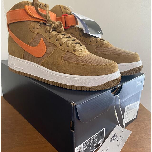 NIKE AIR FORCE 1 WHEAT 27.5cm - スニーカー