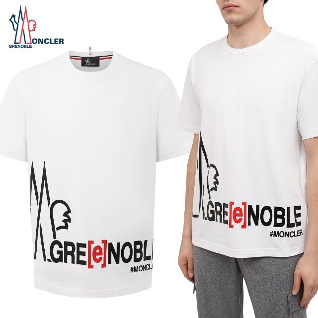130 MONCLER GRENOBLE クルーネック Tシャツsize L 【メーカー公式