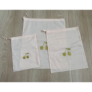 ボンポワン(Bonpoint)のご専用★ボンポワン　布袋　ピンク大中小　各1枚ずつ(その他)