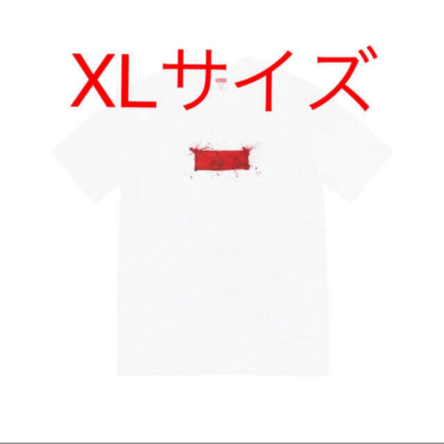 WhiteSIZESupreme Ralph Steadman Box Logo Tee 白