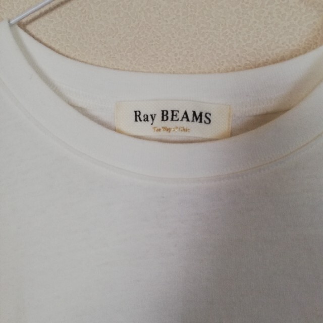 Ray BEAMS(レイビームス)のRAY BEAMS ワンピース　ホワイト レディースのワンピース(ひざ丈ワンピース)の商品写真