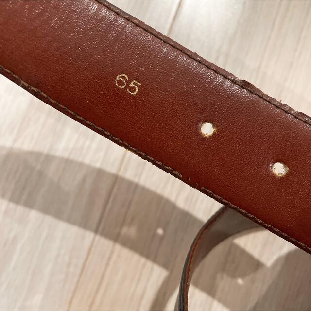 celine(セリーヌ)のセリーヌ　馬車バックル　ベルト　ブラウン レディースのファッション小物(ベルト)の商品写真