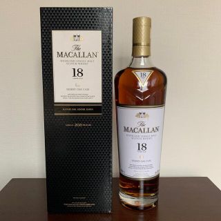 希少品☆ザ・マッカラ18年☆新品未開封品☆箱付き☆(ウイスキー)