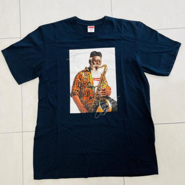 Supreme - supreme pharoah sanders tee navy Mの通販 by 通りすがりの