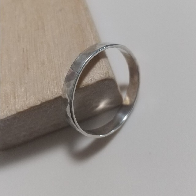 シルバーリング  槌目  11号 レディースのアクセサリー(リング(指輪))の商品写真