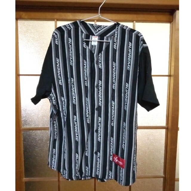 Supreme(シュプリーム)のsupreme ベースボールシャツ　M メンズのトップス(Tシャツ/カットソー(半袖/袖なし))の商品写真