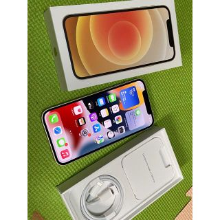 アイフォーン(iPhone)の新品開封品 Apple iPhone 12 128GB SIMフリー ホワイト(スマートフォン本体)