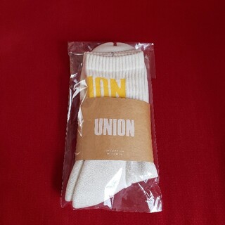 UNION ビッグロゴ ソックス ユニオン 靴下 socks(ソックス)