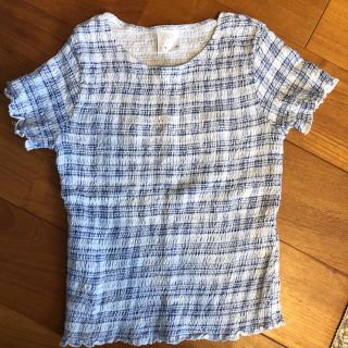 ザラキッズ(ZARA KIDS)のZARAキッズ　ストレッチ　トップス(Tシャツ/カットソー)