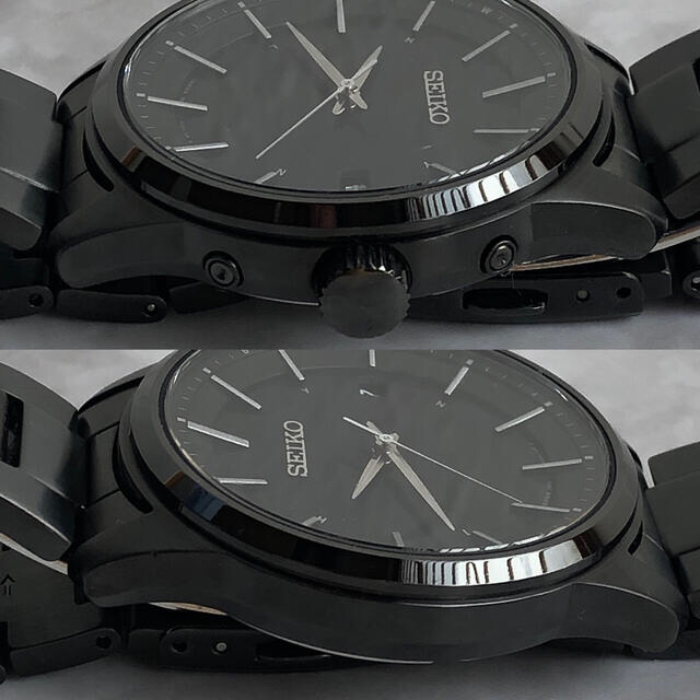 SEIKO(セイコー)の【美品】SEIKO セイコー セレクション SBTM257 ブラック メンズの時計(腕時計(アナログ))の商品写真