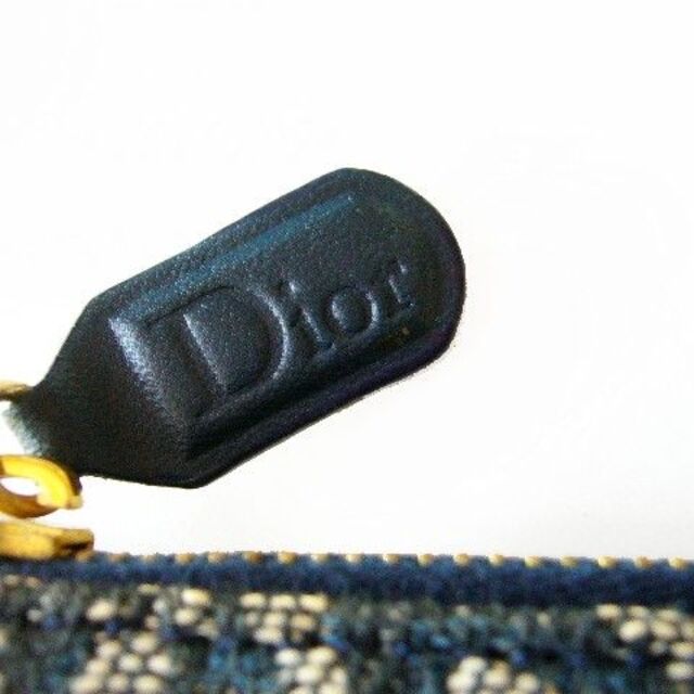 Christian Dior(クリスチャンディオール)の★難あり★クリスチャンディオール●トロッター サドルポーチ/ネイビー レディースのバッグ(その他)の商品写真