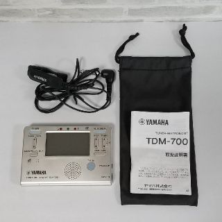 ヤマハ(ヤマハ)のYAMAHA チューナーメトロノーム TDM -700(その他)