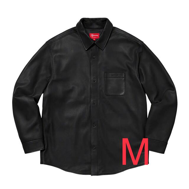 Supreme Leather Shirt シュプリーム レザー シャツ 大特価