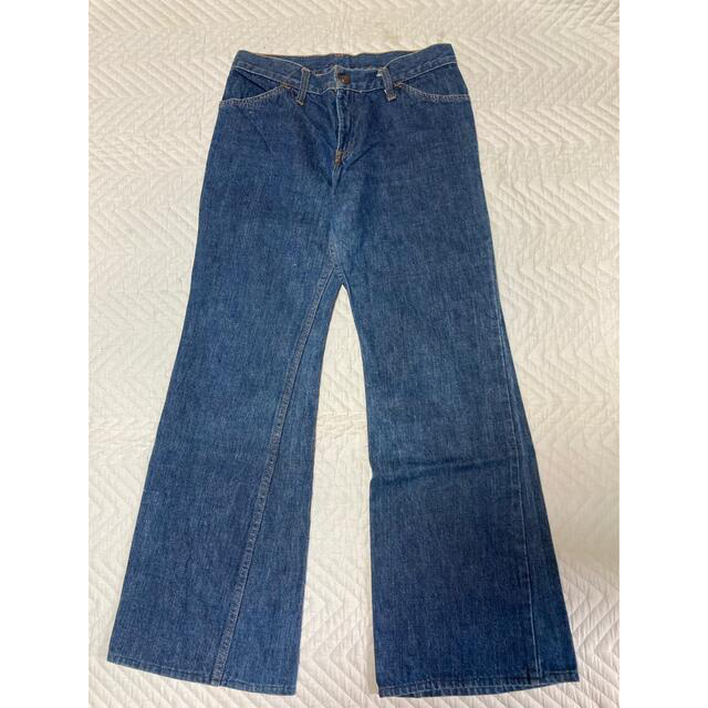 VINTAGE LEVIS 黒タブＥ　FLARE DENIM PANTS