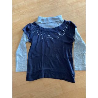 ポンポネット(pom ponette)のused 女児 pom ponette 長袖タートルシャツ　140(Tシャツ/カットソー)