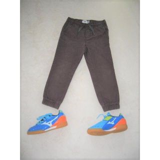 ギャップキッズ(GAP Kids)の110　5歳　USA購入　OLDNAVY　Wゴムゆったりジョガーパンツ  　茶　(パンツ/スパッツ)