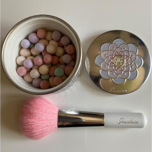 ゲランGUERLAIN フェイスパウダー メテオリット 専用ブラシ付き