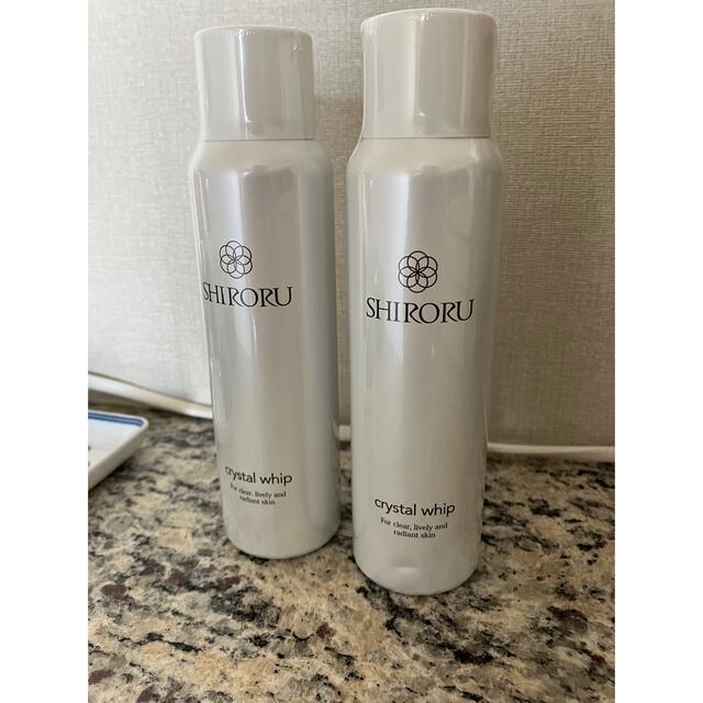 SHISEIDO (資生堂)(シセイドウ)のshiroru クリスタルホイップ2本セット コスメ/美容のスキンケア/基礎化粧品(洗顔料)の商品写真