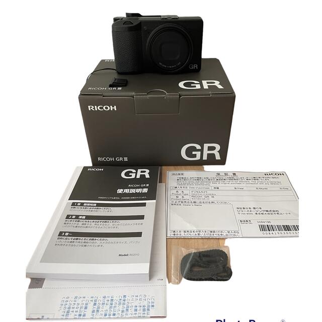 美品 RICOH (リコー) GR III おまけあり