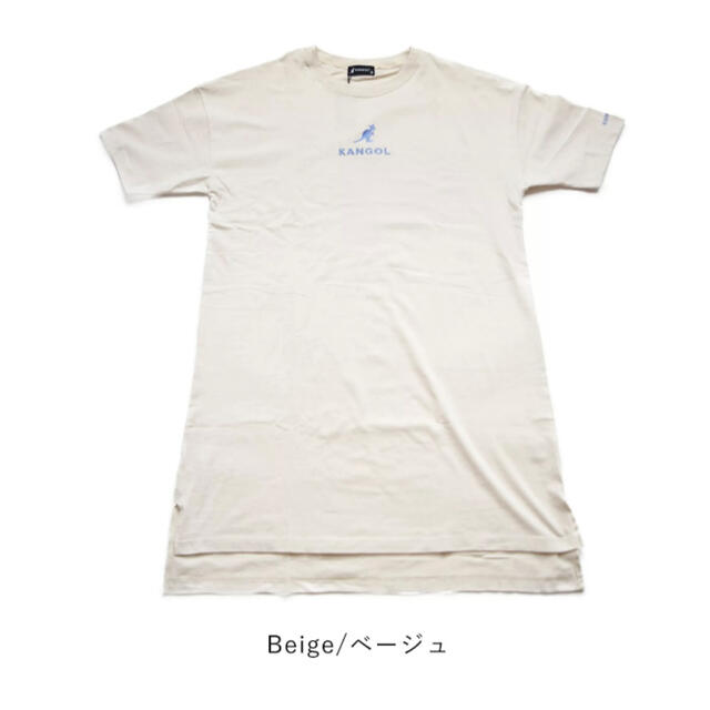 KANGOL(カンゴール)のKANGOL Tシャツワンピース レディースのトップス(Tシャツ(半袖/袖なし))の商品写真