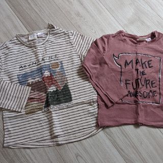 ザラキッズ(ZARA KIDS)のzarababy 104 ロンT2枚セット(Tシャツ/カットソー)