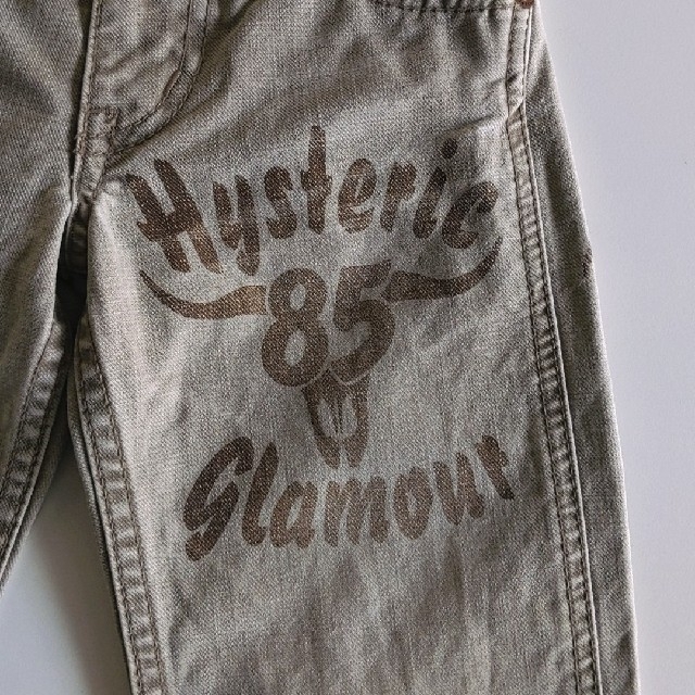 HYSTERIC GLAMOUR(ヒステリックグラマー)のHYSTERIC GLAMOUR ヒスミニ  デニムパンツ キッズ/ベビー/マタニティのキッズ/ベビー/マタニティ その他(その他)の商品写真