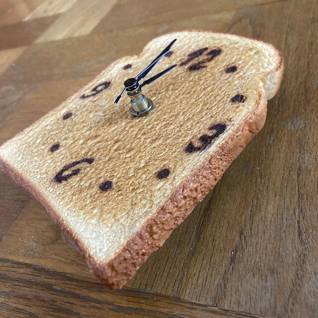 パン好きのトースト時計 インテリア/住まい/日用品のインテリア小物(置時計)の商品写真