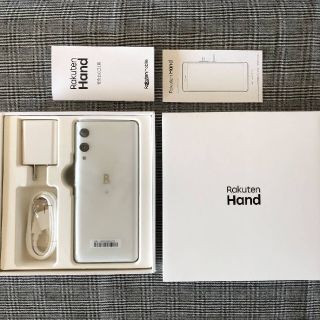 Rakuten Hand white 楽天ハンド　ホワイト　P710(スマートフォン本体)