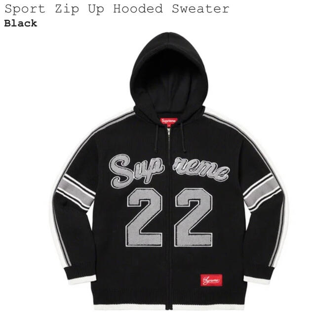 アイボリー×レッド Supreme 22FW Preme Hooded Sweatshirt 黒 | www