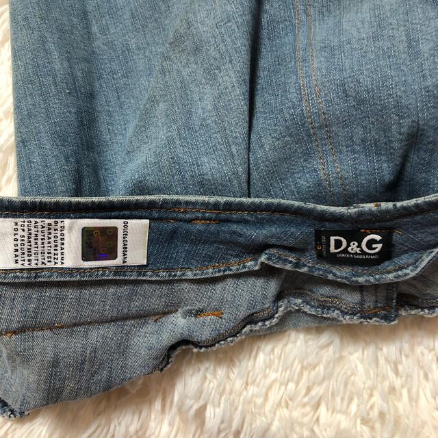 D&G(ディーアンドジー)のＤ＆Ｇ　デニムスカートヴィンテージ レディースのスカート(ひざ丈スカート)の商品写真