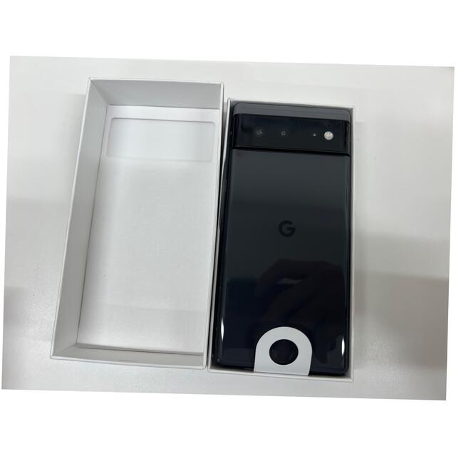 Google Pixel(グーグルピクセル)のGoogle Pixel 6 Stormy Black128GB simフリー スマホ/家電/カメラのスマートフォン/携帯電話(スマートフォン本体)の商品写真