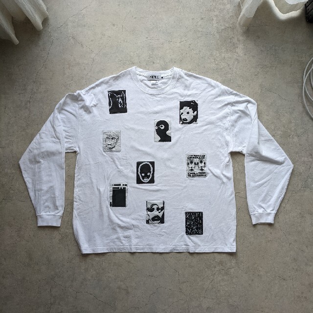 Tシャツ/カットソー(七分/長袖)【KIDILL】JESSE Patch T-shirts