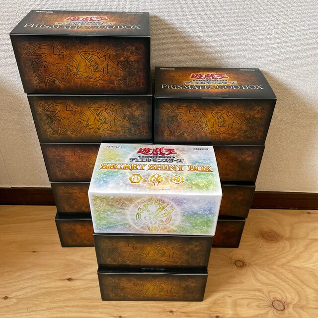 遊戯王 - プリズマティックゴッドボックス　12BOX まとめ売り　シール付き　新品未開封