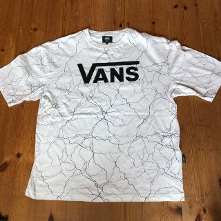 ヴァンズ(VANS)のVANS Tシャツ　白　L(Tシャツ/カットソー(半袖/袖なし))