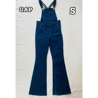 ギャップ(GAP)のGAP フレアサロペット オーバーオール インディゴ デニム(サロペット/オーバーオール)