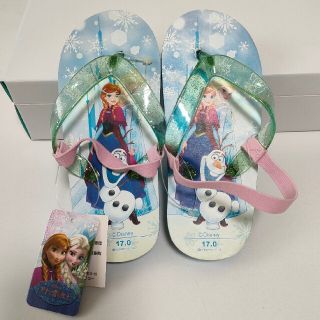 アナトユキノジョオウ(アナと雪の女王)の【未使用品】アナと雪の女王　ビーチサンダル　17.0cm　株式会社　コマリョー(その他)