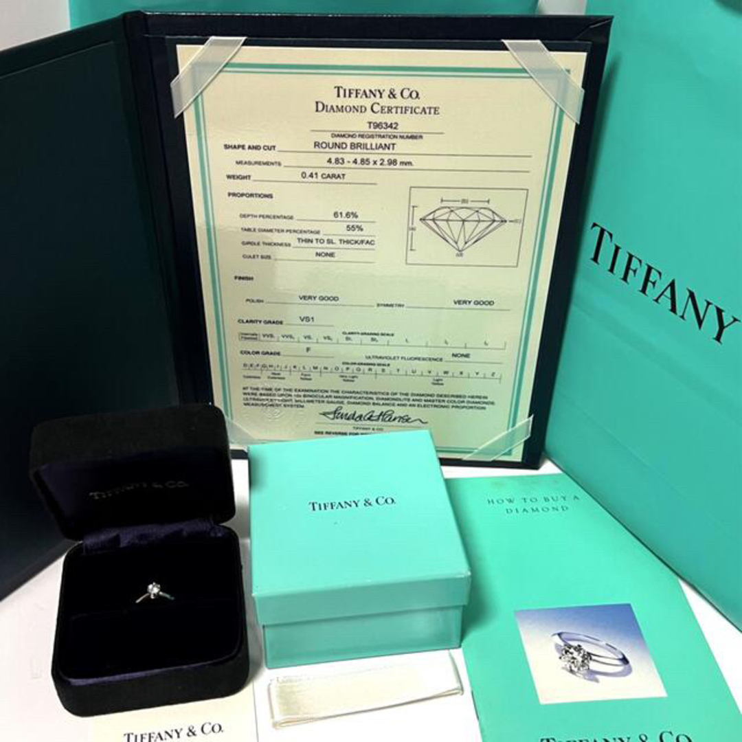 Tiffany & Co.(ティファニー)のティファニー⭐️ソリティア⭐️ダイヤモンドリング❣️エンゲージリング⭐️ レディースのアクセサリー(リング(指輪))の商品写真