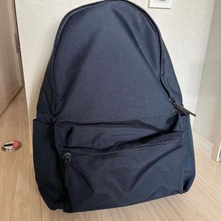 ムジルシリョウヒン(MUJI (無印良品))の無印　リュック　ネイビー(リュック/バックパック)