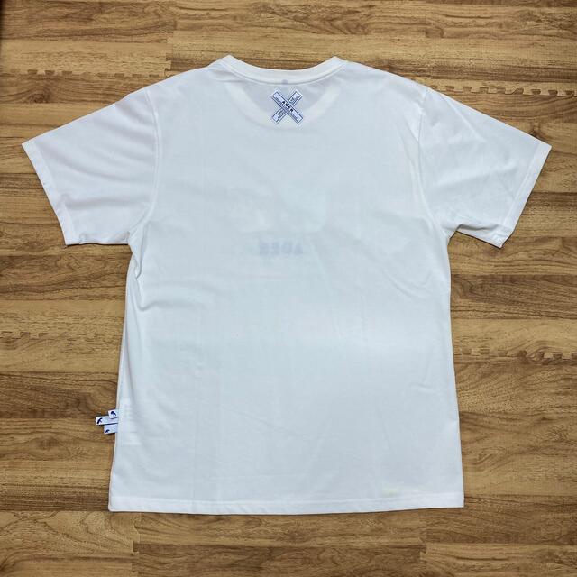 MAISON KITSUNE'(メゾンキツネ)の【超希少】メゾンキツネ アーダーエラー　Tシャツ　ビックロゴ　白 メンズのトップス(Tシャツ/カットソー(半袖/袖なし))の商品写真