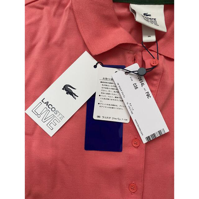 LACOSTE(ラコステ)のラコステ　ポロシャツ　半袖　レディース  レディースのトップス(ポロシャツ)の商品写真