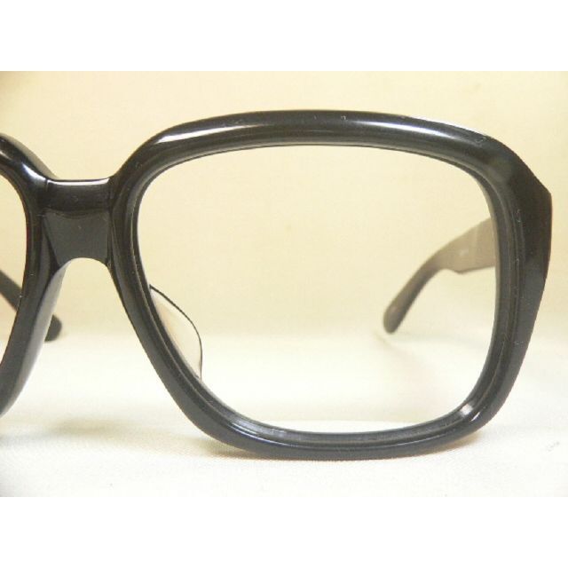 黒ぶち 極太 セル ヴィンテージ 眼鏡 フレーム 恐らく国産品