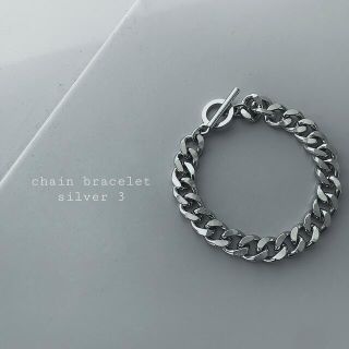 マルタンマルジェラ(Maison Martin Margiela)の再入荷　chain bracelet silver ③(ブレスレット/バングル)