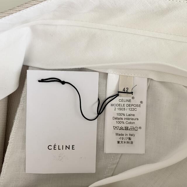 celine(セリーヌ)のCELINE セリーヌ フィービー センタープレス パンツ レディースのパンツ(カジュアルパンツ)の商品写真