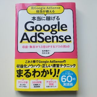 【美品】本当に稼げるGoogle Adsense 本(コンピュータ/IT)